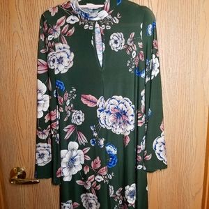 Floral Autumn Dress